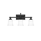 Quoizel Lighting NL8603EK 3 Lights Earth Black 300W Nicholas Bath Light