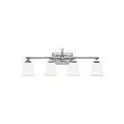 Quoizel Lighting NL8604C 4 Lights Polished Chrome 400W Nicholas Bath Light