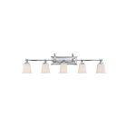 Quoizel Lighting NL8605C 5 Lights Polished Chrome 500W Nicholas Bath Light