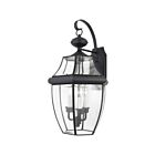 Quoizel Lighting NY8318K 3 Lights Mystic Black 180W Newbury Outdoor Lantern