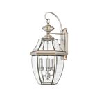Quoizel Lighting NY8318P 3 Lights Pewter 180W Newbury Outdoor Lantern