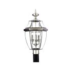 Quoizel Lighting NY9043P 3 Lights Pewter 180W Newbury Outdoor Lantern