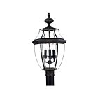 Quoizel Lighting NY9043Z 3 Lights Medici Bronze 180W Newbury Outdoor Lantern