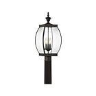 Quoizel Lighting OAS9009Z 3 Lights Medici Bronze 180W Oasis Outdoor Lantern