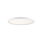 Quoizel Lighting OST1720W White Lustre Outskirts LED Flush Mount