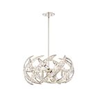 Quoizel Lighting PCCN2824PK 6 Lights Polished Nickel 360W Crescent Pendant
