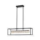 Quoizel Lighting PCDZ136MBK Matte Black Dazzle LED Island Chandelier