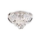 Quoizel Lighting PCGN1616C 5 Lights Polished Chrome 200W Glisten Flush Mount