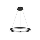 Quoizel Lighting PCGVS2824MBK Matte Black Graves LED Pendant