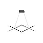 Quoizel Lighting PCNEW136MBK Matte Black Newman LED Island Chandelier