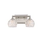 Quoizel Lighting PCSA8602BN 2 Lights Brushed Nickel 120W Serena Bath Light