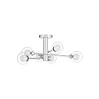 Quoizel Lighting PCSB1725C 6 Lights Polished Chrome 240W Spellbound Semi-Flush Mount