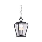 Quoizel Lighting PRV1909K 3 Lights Mystic Black 180W Province Outdoor Lantern