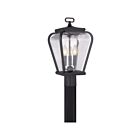 Quoizel Lighting PRV9009K 3 Lights Mystic Black 180W Province Outdoor Lantern