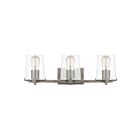 Quoizel Lighting PRY8624AN 3 Lights Antique Nickel 300W Perry Bath Light