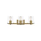 Quoizel Lighting PRY8624WS 3 Lights Weathered Brass 300W Perry Bath Light