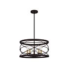 Quoizel Lighting PTT2819PN 5 Lights Palladian Bronze 300W Potts Pendant