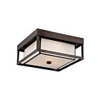 Quoizel Lighting PWL1313WT 3 Lights Western Bronze 225W Powell Flush Mount