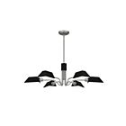 Quoizel Lighting QCH5350AN 6 Lights Antique Nickel 360W Sienna Chandelier