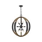 Quoizel Lighting QOP5181OK 10 Lights Old Black 600W Babaton Pendant