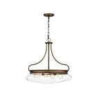 Quoizel Lighting QOP5222FR 4 Lights French Bronze 400W Tucker Pendant