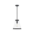 Quoizel Lighting QP5260MB 1 Light Mottled Black 100W Bristol Mini Pendant