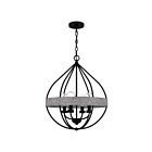 Quoizel Lighting QP5339MBK 4 Lights Matte Black 240W Tansy Pendant