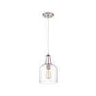 Quoizel Lighting QPP3402BN 1 Light Brushed Nickel 100W Anson Mini Pendant