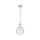Quoizel Lighting QPP4019BN 1 Light Brushed Nickel 100W Genie Mini Pendant