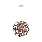 Quoizel Lighting RBN2817SG 5 Lights Satin Copper 200W Ribbons Pendant