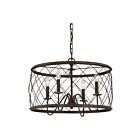 Quoizel Lighting RDY2821PN 4 Lights Palladian Bronze 240W Dury Pendant