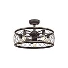 Quoizel Lighting RDY3122PN 5 Lights Palladian Bronze 40W Dury Fandelier