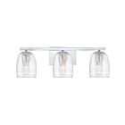 Quoizel Lighting RLM8603C 3 Lights Polished Chrome 300W Realm Bath Light