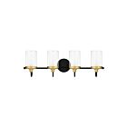 Quoizel Lighting ROW8630MBK 1 Light Matte Black 60W Rowland Bath Light