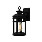 Quoizel Lighting SCO8406MBK 1 Light Matte Black Scout Outdoor