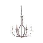 Quoizel Lighting SER5006IF 6 Lights Italian Fresco 360W Serenity Chandelier