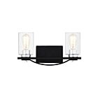 Quoizel Lighting SLE8616MBK 2 Lights Matte Black 200W Salem Bath Light
