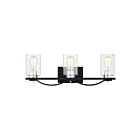 Quoizel Lighting SLE8624MBK 3 Lights Matte Black 300W Salem Bath Light