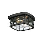 Quoizel Lighting SNN1612K 2 Lights Mystic Black 120W Stonington Outdoor Lantern