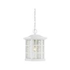 Quoizel Lighting SNN1909W 1 Light White Lustre 100W Stonington Outdoor Lantern
