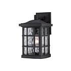 Quoizel Lighting SNN8408K 1 Light Mystic Black 100W Stonington Outdoor Lantern