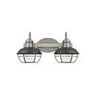 Quoizel Lighting SPP8617AP 2 Lights Antique Polished Nickel 200W Sandpiper Bath Light