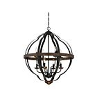 Quoizel Lighting SRN5208MK 8 Lights Marcado Black 480W Siren Pendant