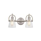 Quoizel Lighting STF8616BN 2 Lights Brushed Nickel 200W Stafford Bath Light