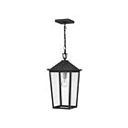 Quoizel Lighting STNL1909MB 1 Light Mottled Black 100W Stoneleigh Hanging Lantern