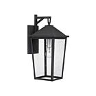 Quoizel Lighting STNL8409MB 1 Light Mottled Black 100W Stoneleigh Wall Lantern