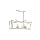 Quoizel Lighting SUM836AWH 8 Lights Antique White 480W Summerford Island Chandelier