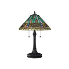 Quoizel Lighting TF1508TVB 2 Lights Vintage Bronze 150W King Table Lamp