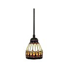Quoizel Lighting TF1541VB 1 Light Vintage Bronze 100W West End Mini Pendant