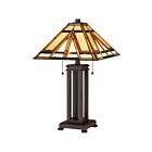Quoizel Lighting TF2095TRS 2 Lights Russet 150W Gibbons Table Lamp